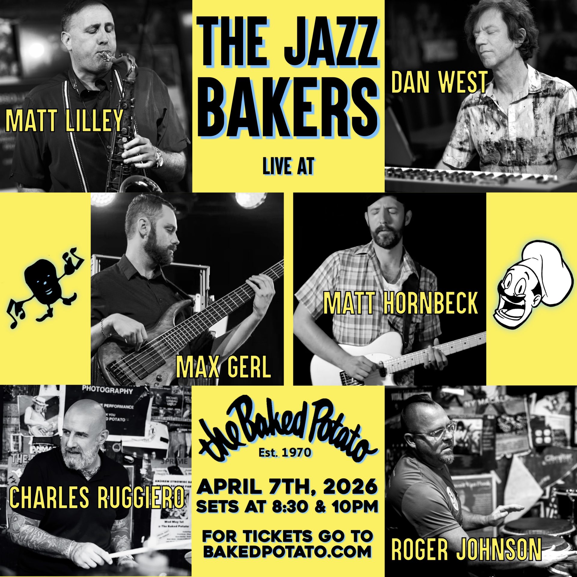 JAZZ BAKERS - Tuesday, April 7, 2026